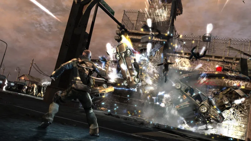 Early Designs Of Infamous Had Motorcycle Parkour And Character Customization