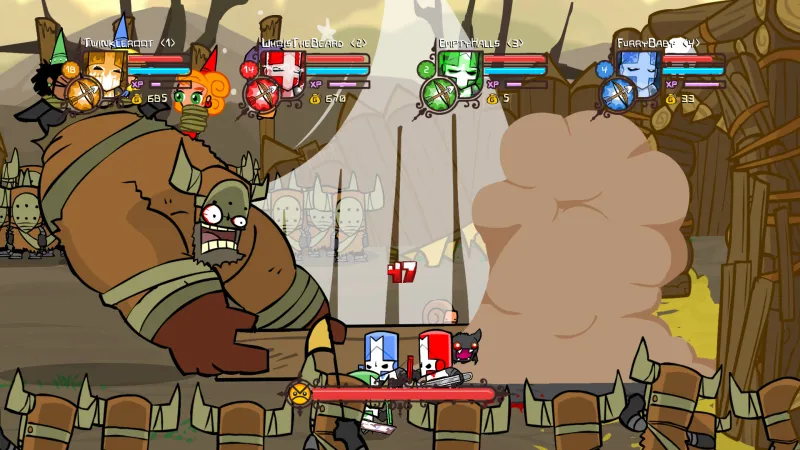 Castle Crashers Being Teased For Switch (Update: Also PS4!)