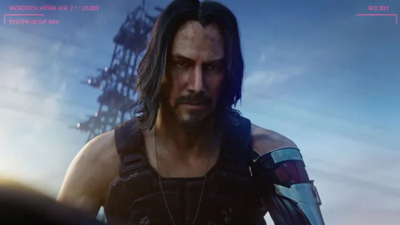 New Cyberpunk 2077 Trailer Showcases Keanu Reeves, Launches In April