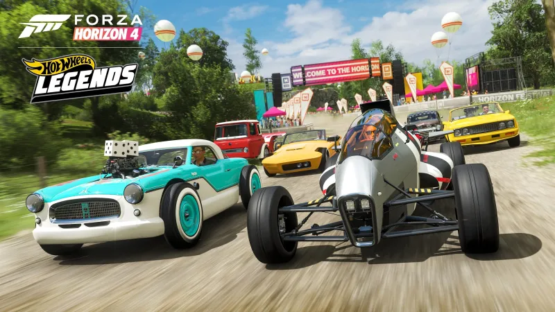 Forza Horizon 4 Racing To Steam In March, Hot Wheels Pack On The Way