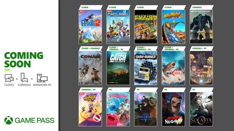 Xbox Game Pass Adds 15 New Games Starting Today