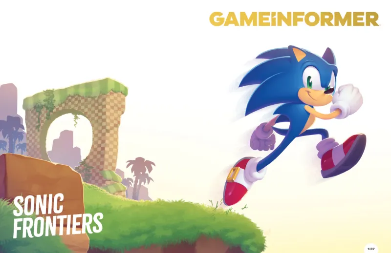 Enter For A Chance To Win Game Informer Gold - Sonic Frontiers Issue [CLOSED]
