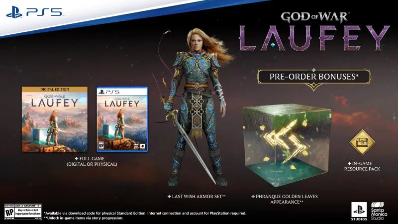 New God Of War Laufey Weapon Revealed Alongside Pre-Order Details