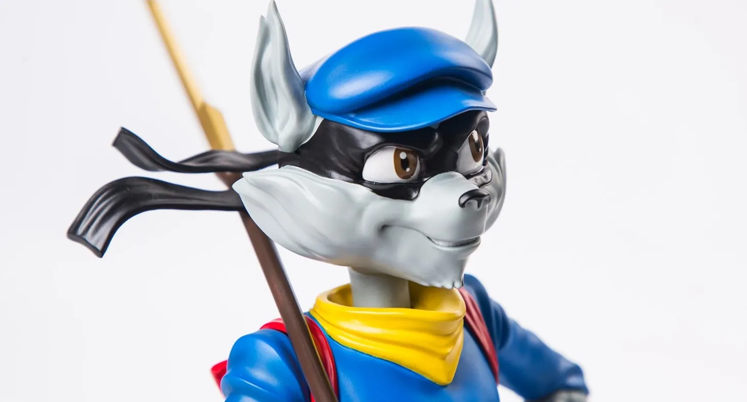 Sly Cooper Statue On The Way From Gaming Heads