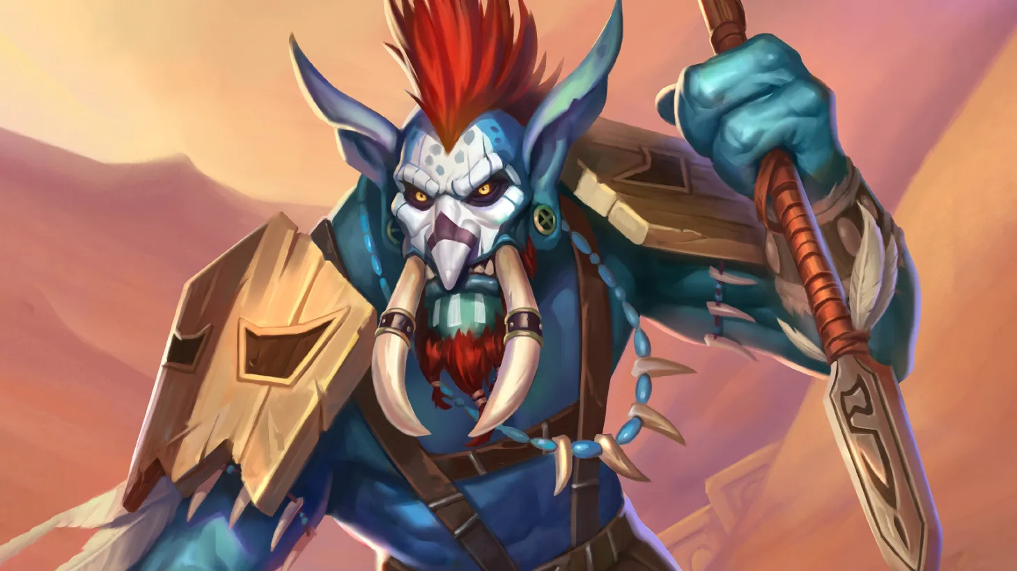 Check Out An Exclusive Hearthstone: Mercenaries Reveal, Shadow Hunter Vol’Jin 