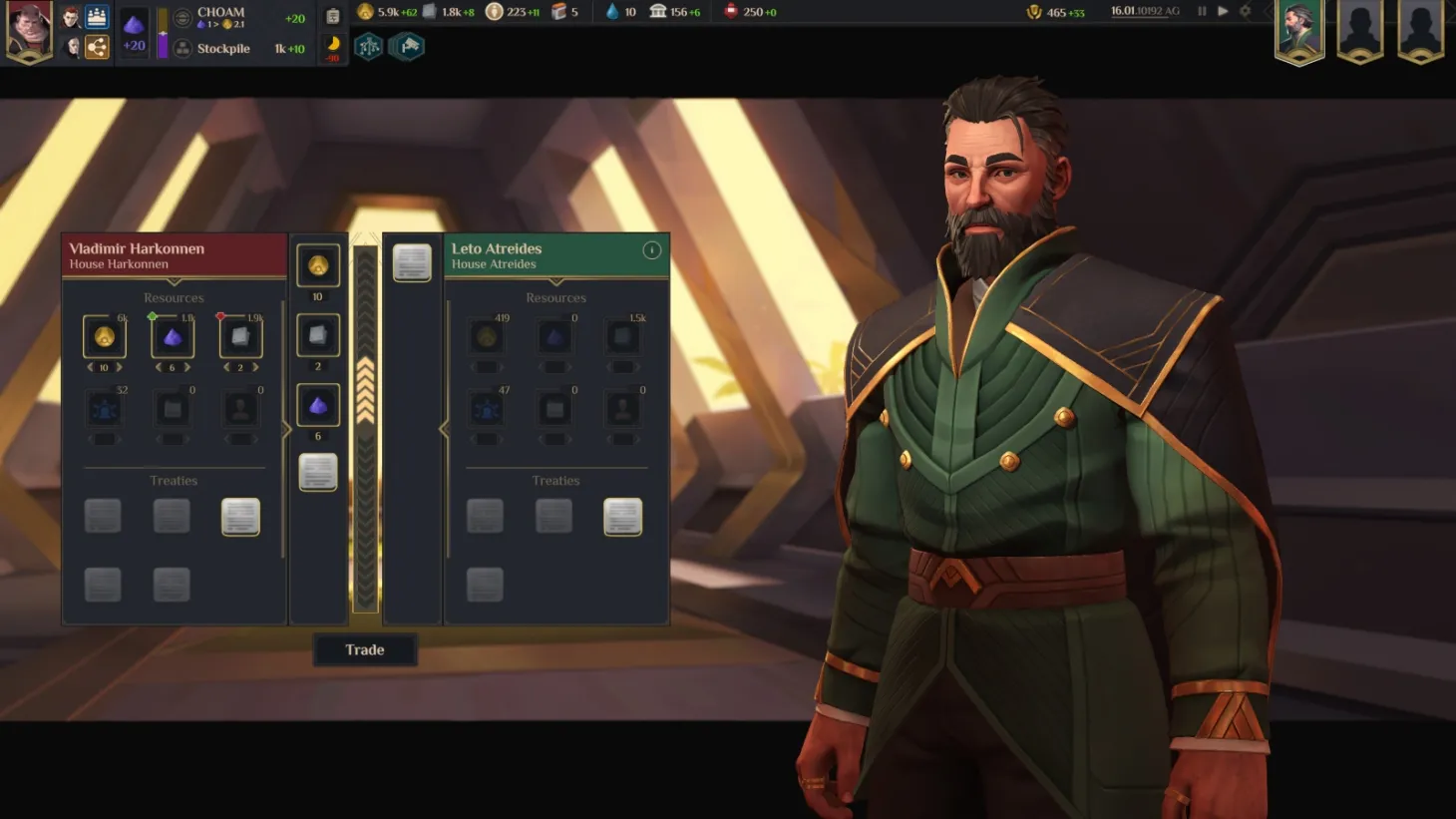 Here’s The First Look At Dune: Spice Wars’ Gameplay