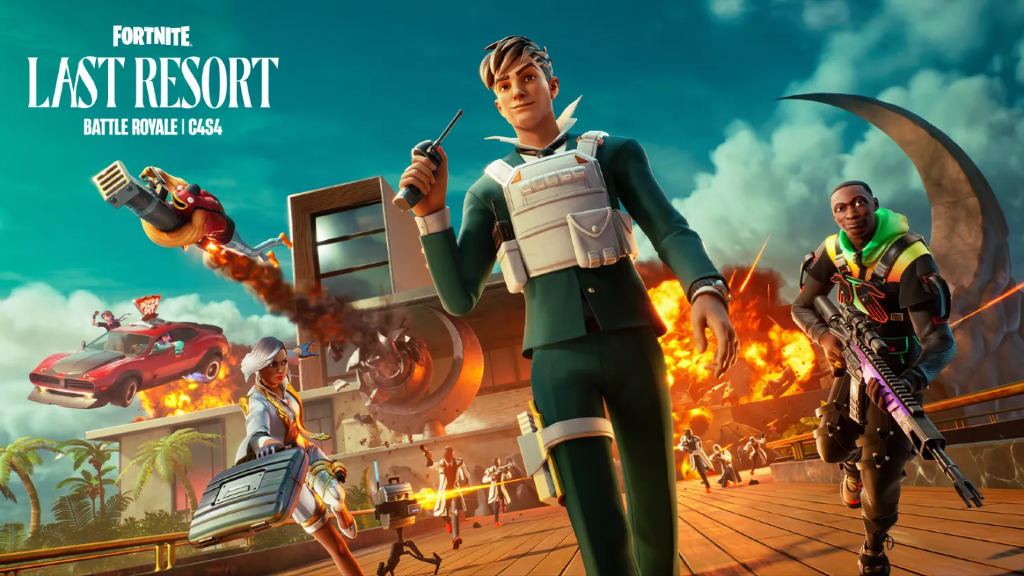 Fortnite Chapter 4 Season 4 Last Resort Battle Pass Map 