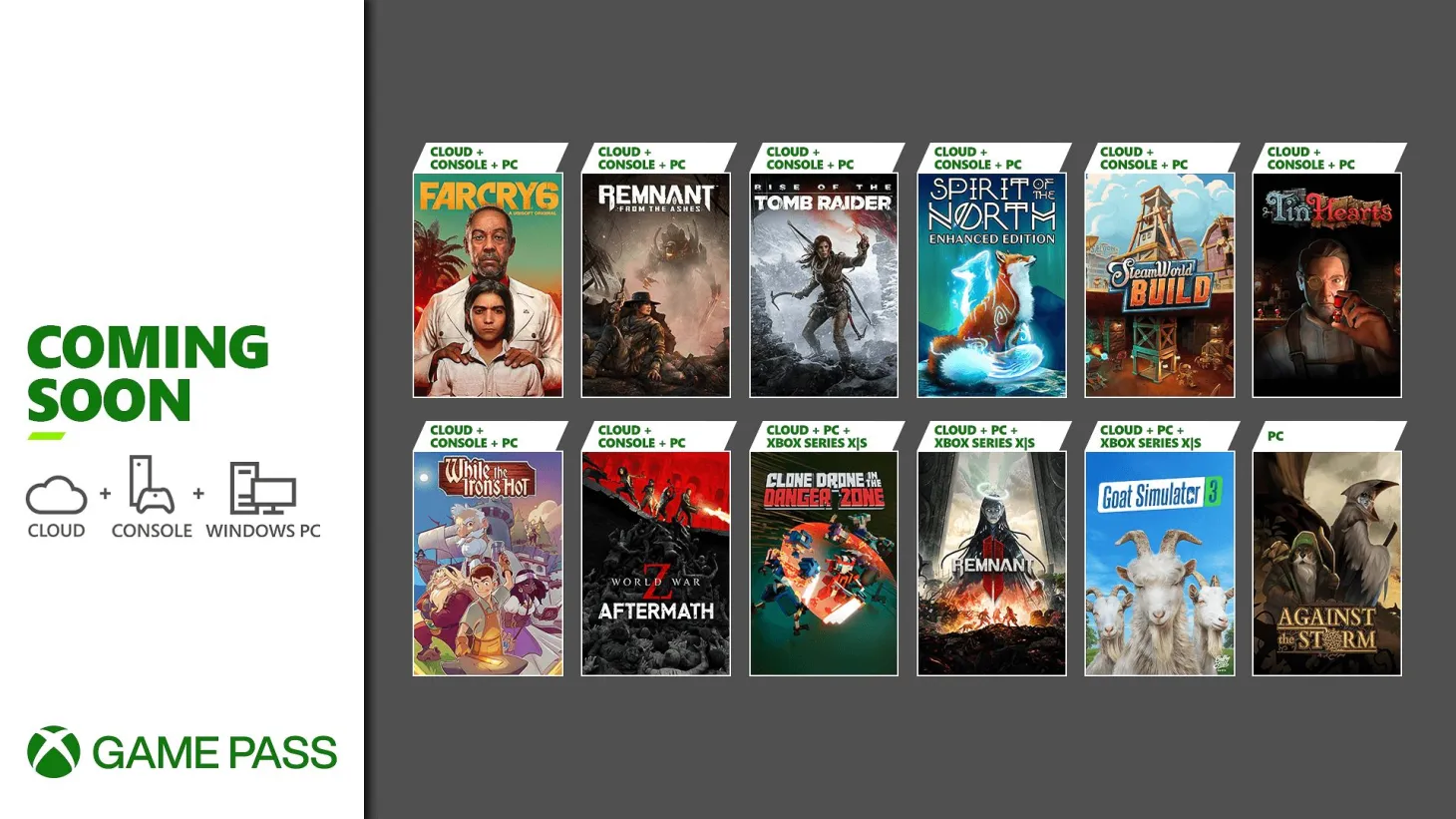 Far Cry 6, SteamWorld Build, and Both Remnant Games Head To Game Pass This Month