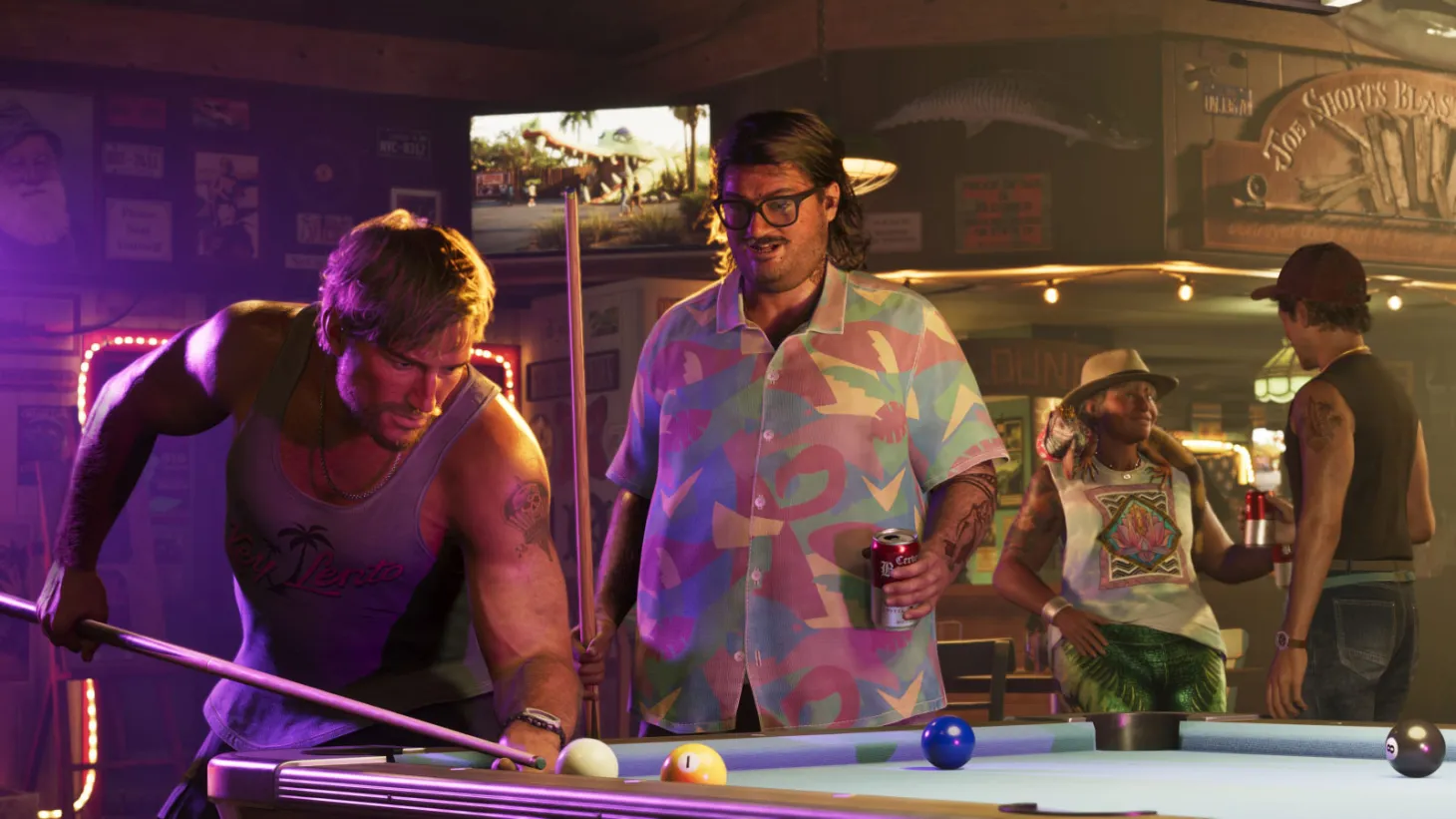 Screen of GTA VI