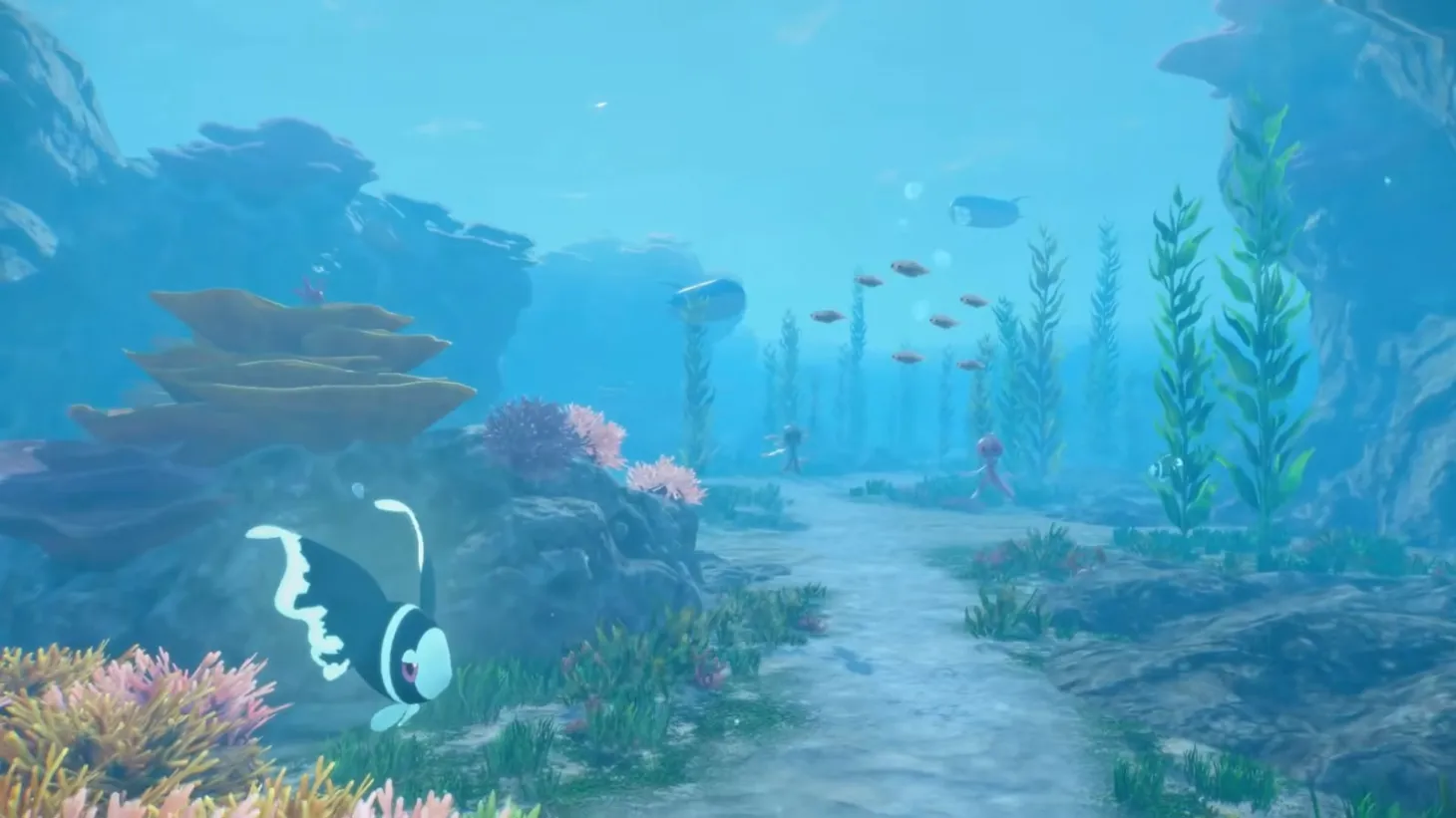 Screen of Pokemon Winds and Waves