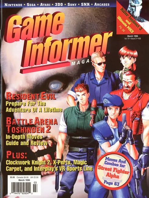 Game Informer Issue 35– Resident Evil