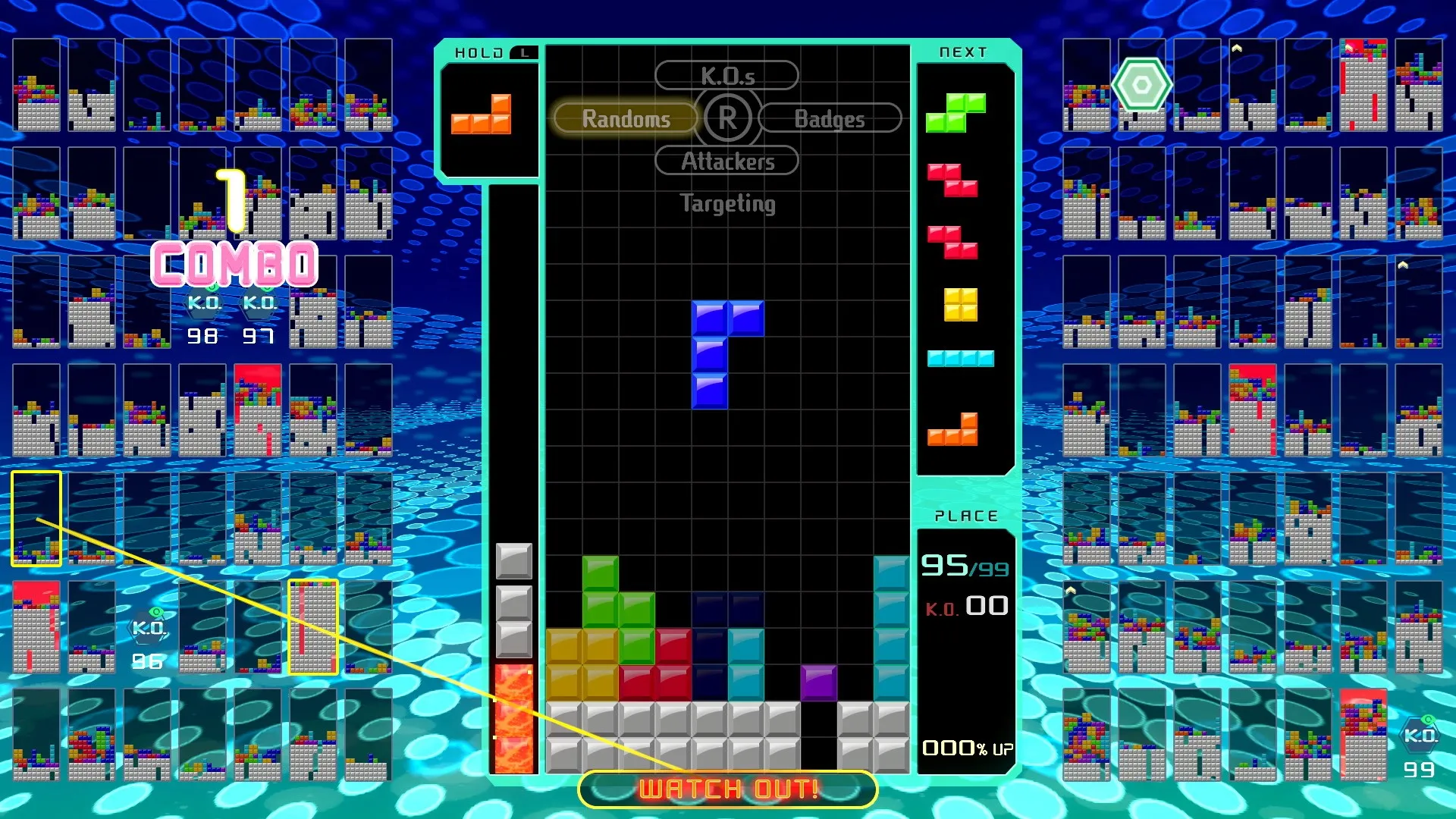 Winner Winner, Tetris Dinner