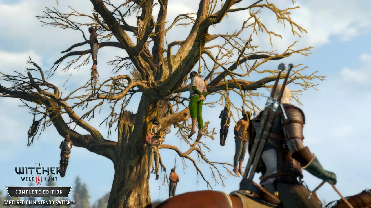 Here's What The Witcher 3 Looks Like On The Switch