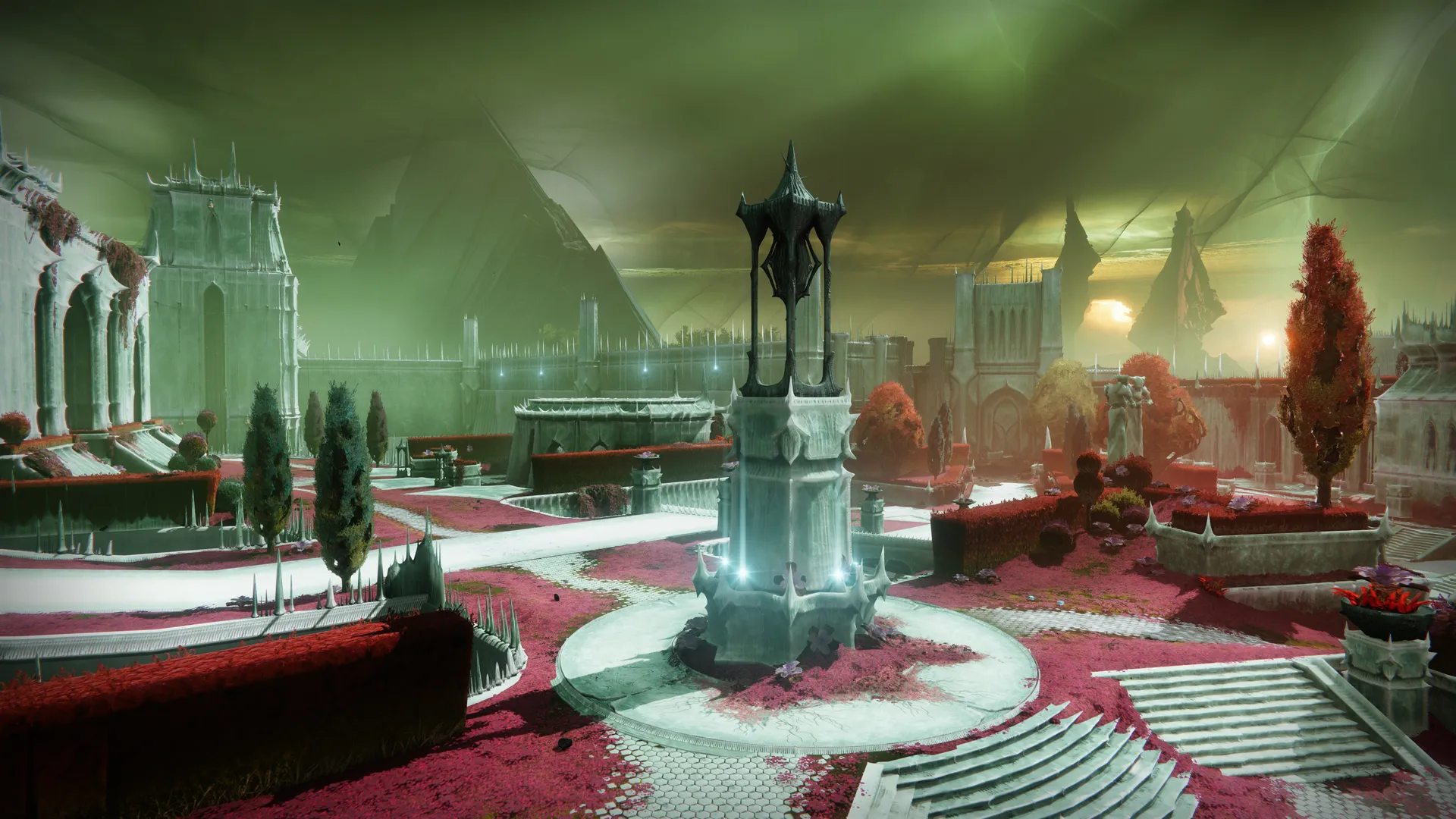 Eyes On Savathûn's Beautiful, Disgusting Throne World And Weapon Crafting In Destiny 2: The Witch Queen