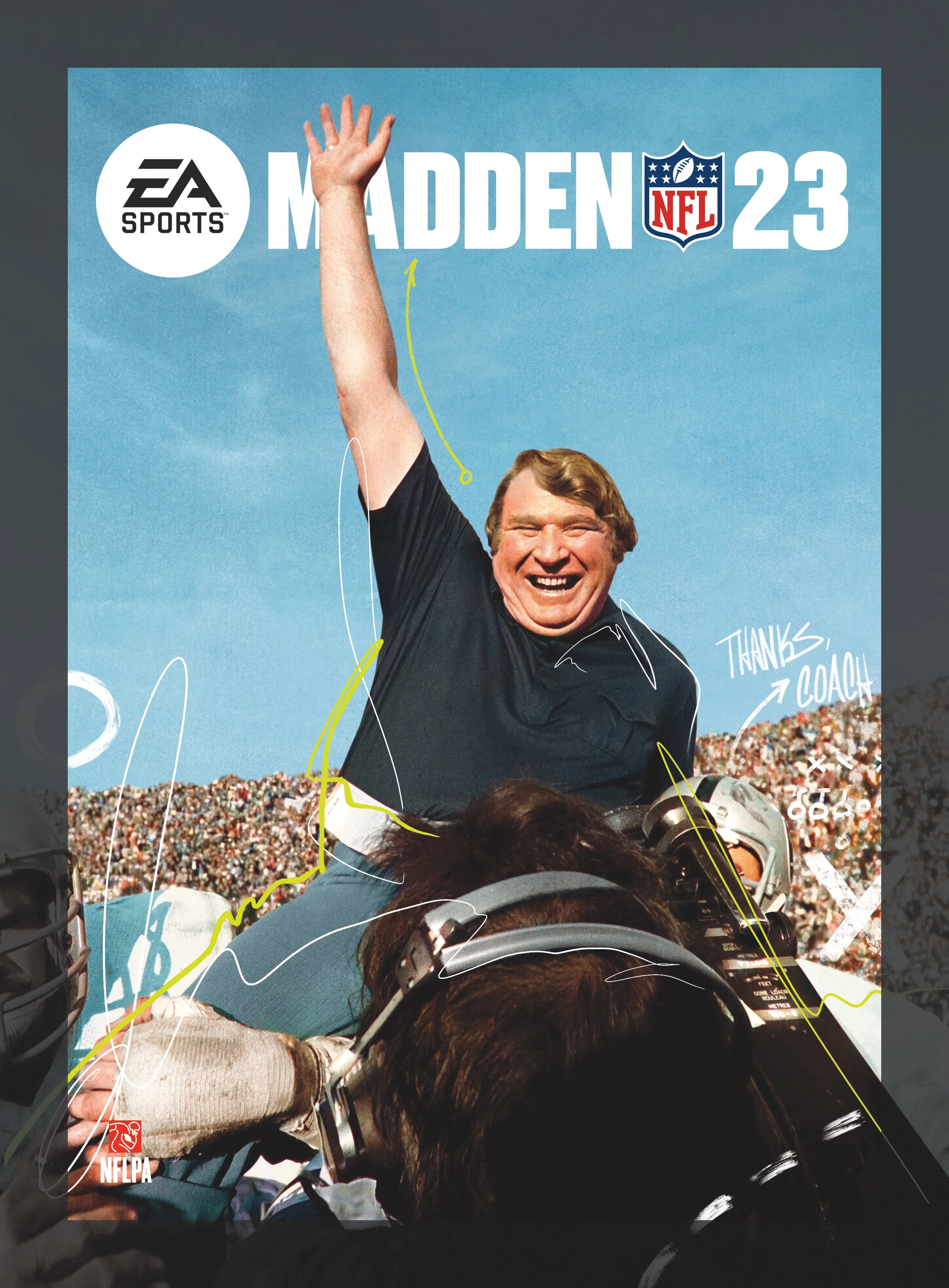 Madden NFL 23 Covers Pay Tribute To The Career Of John Madden