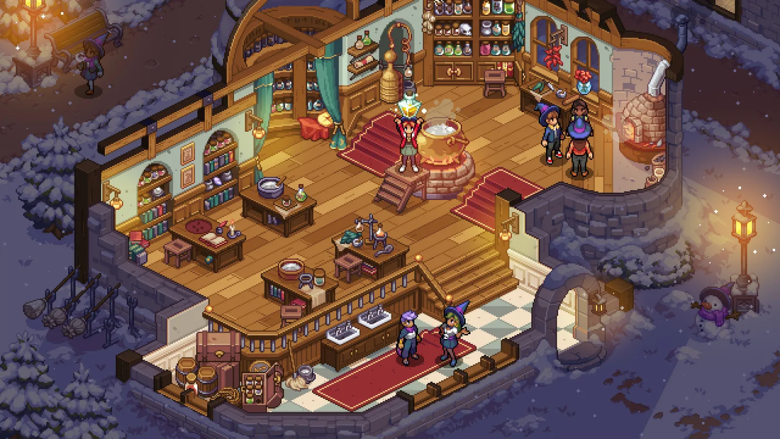 Chucklefish Reveals First Look At Witchbrook In More Than 2 Years, Steam Page Now Live