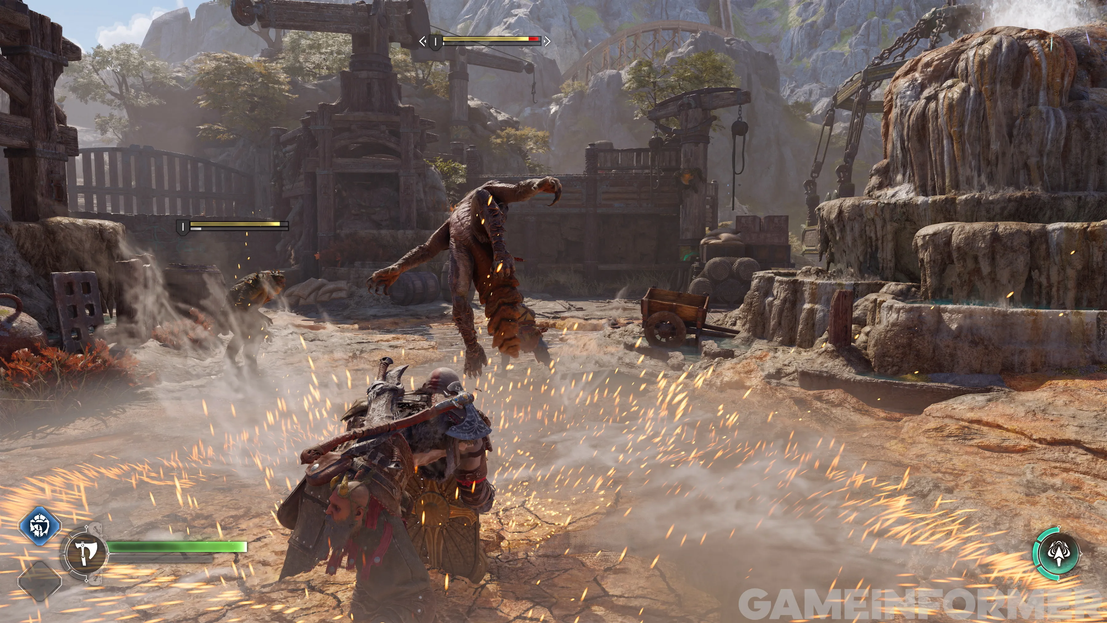 God of War Ragnarök's Combat Lets You 'Play With Your Food'
