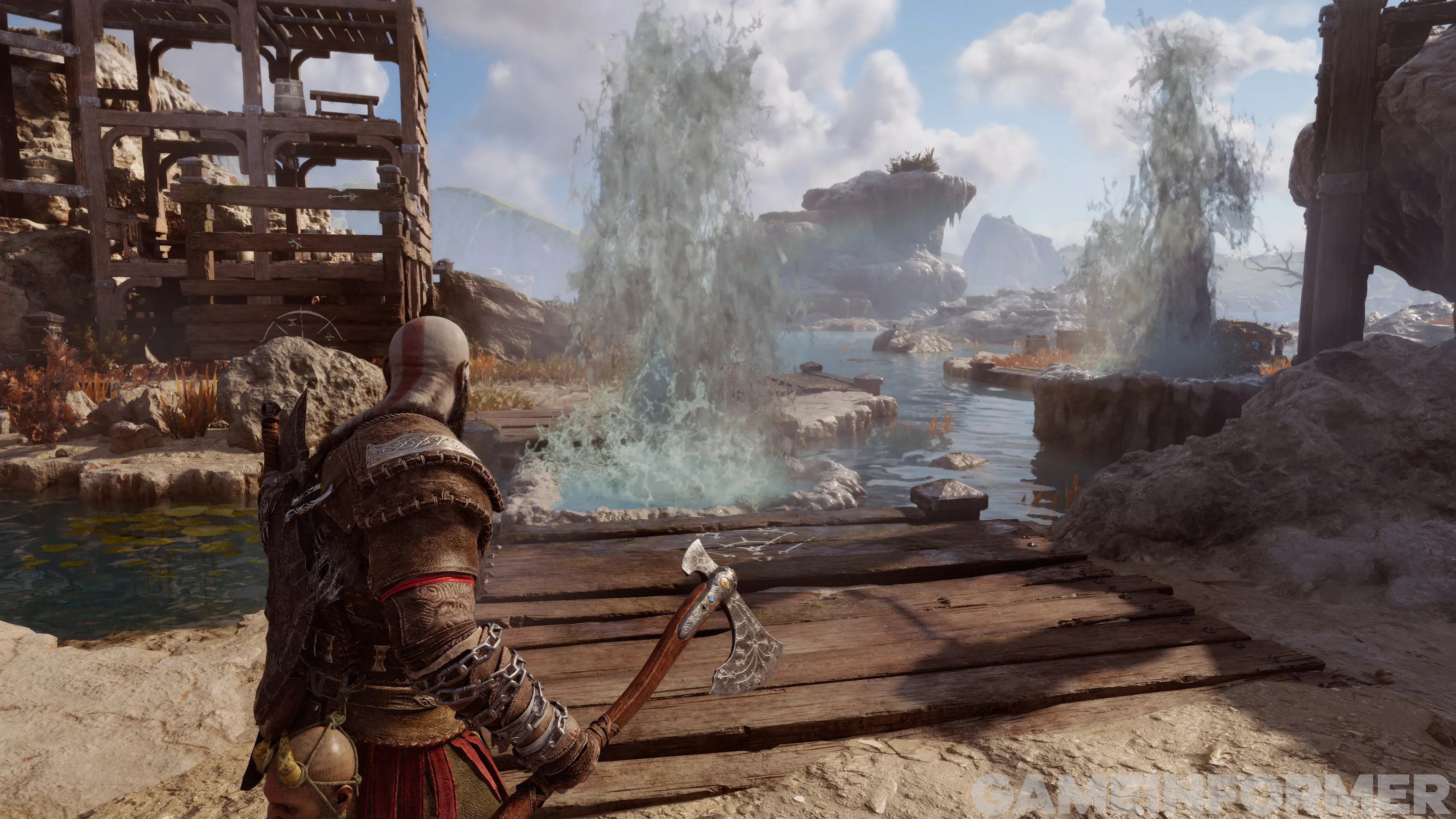 How God of War Ragnarök's Level Designers Made Dwarven Realm Svartalfheim Larger Than Life