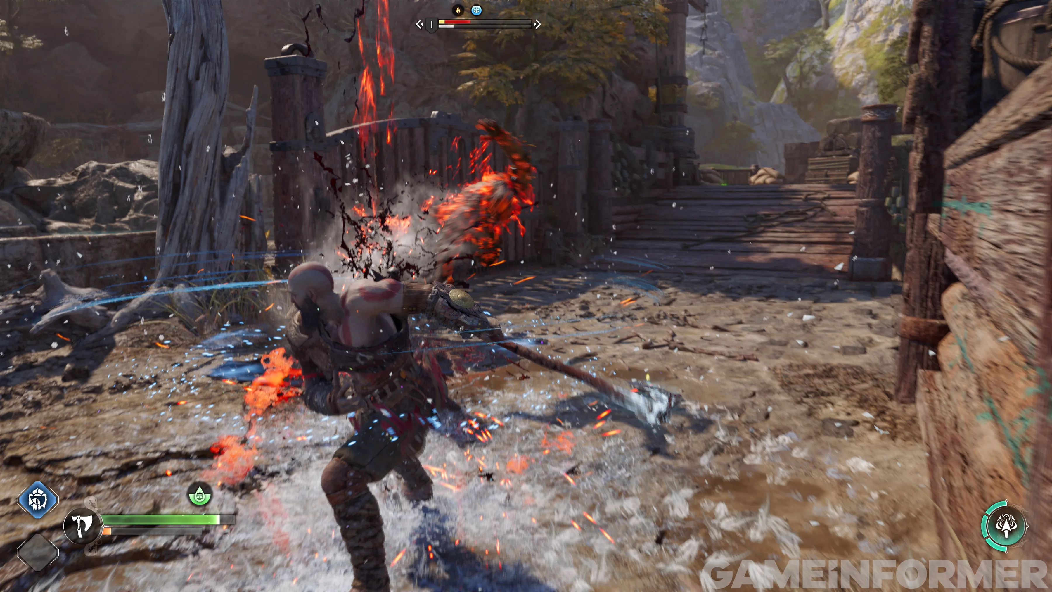 God of War Ragnarök's Combat Lets You 'Play With Your Food'