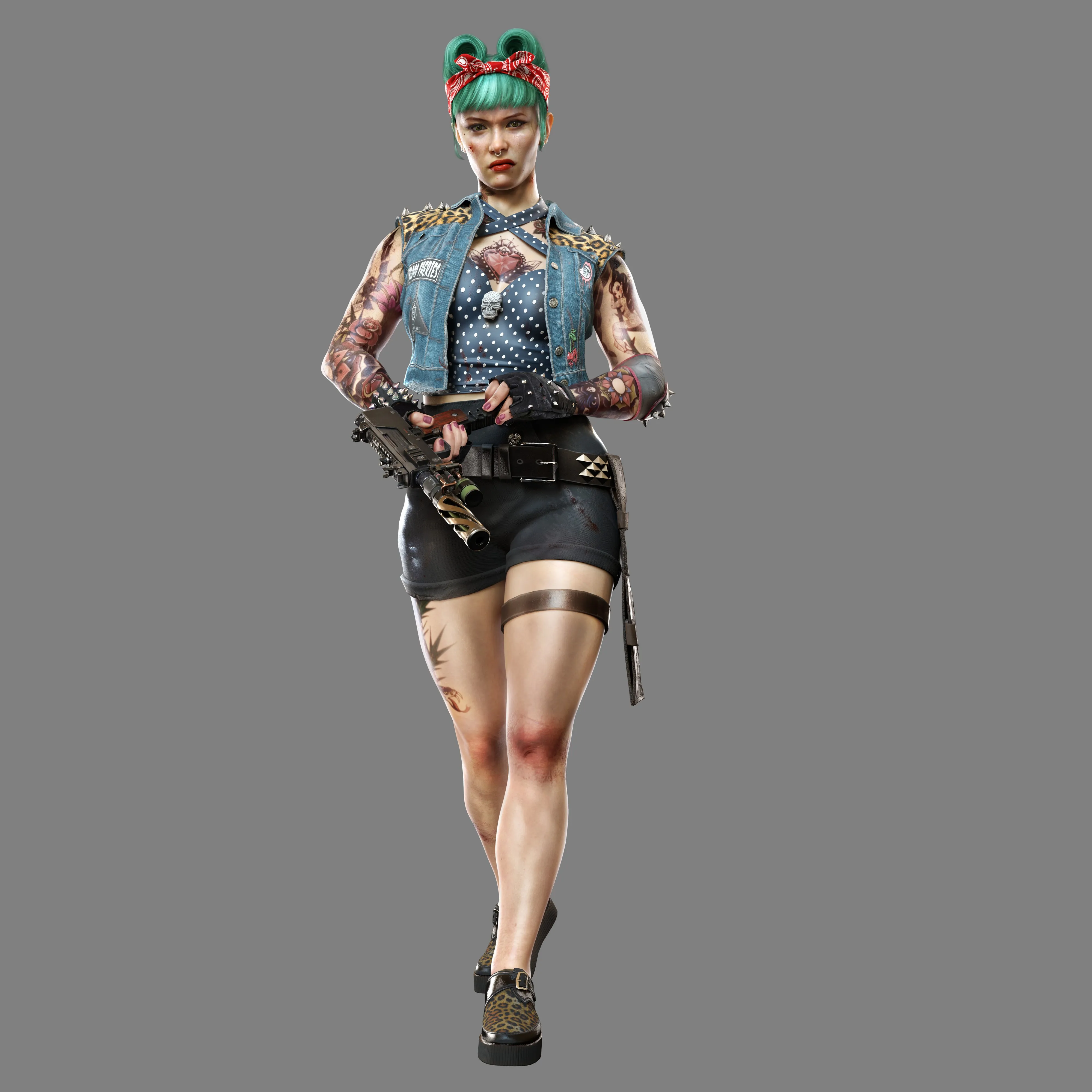 Dead Island 2 Survivor Dani Is An Irish Punk Rocker With A Roller Derby Match To Catch