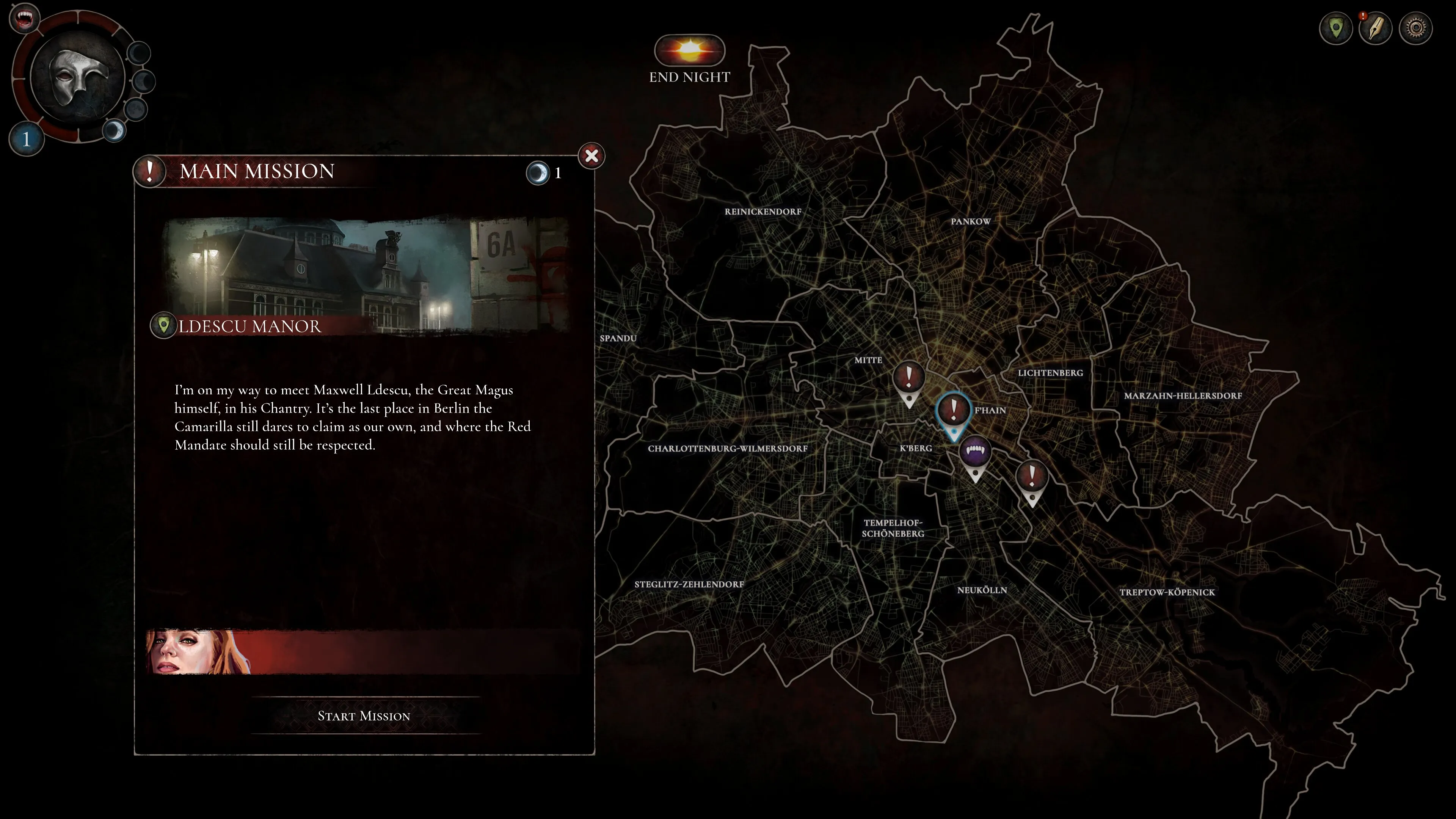 Vampire The Masquerade Oaths and Ashes Visual Novel 