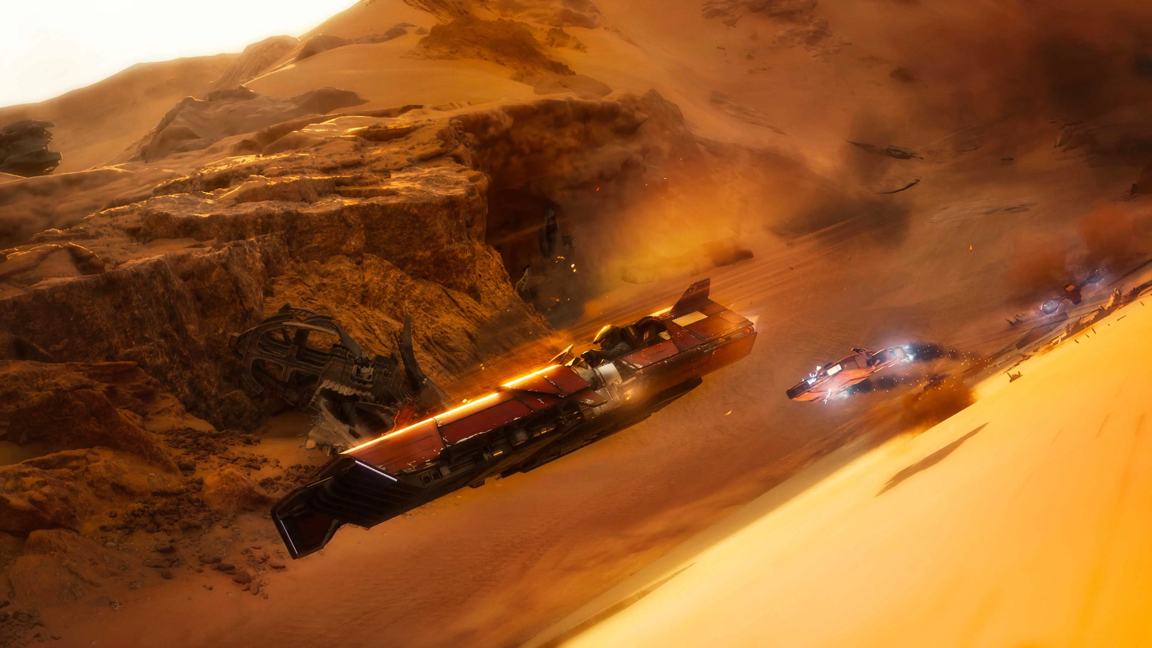 Star Wars Galactic Racer Fuse Games Secret Mode Game Informer Review 8.5 10 October 6 Release Date PlayStation 5 PS5 Xbox Series X/S PC